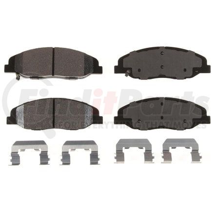 D1332 by BENDIX - CQ Disc Pad Set