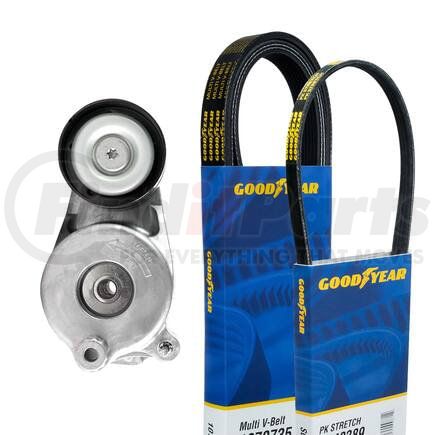 3304 by GOODYEAR BELTS - Serpentine Belt Drive Component Kit