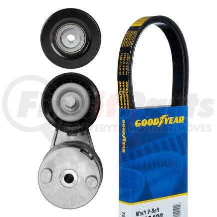 3323 by GOODYEAR BELTS - Serpentine Belt Drive Component Kit