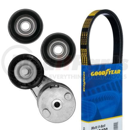 3324 by GOODYEAR BELTS - Serpentine Belt Drive Component Kit