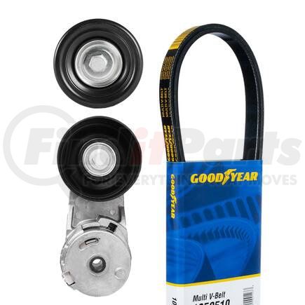 3335 by GOODYEAR BELTS - Serpentine Belt Drive Component Kit