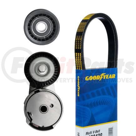 3330 by GOODYEAR BELTS - Serpentine Belt Drive Component Kit