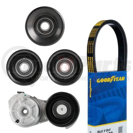 5008 by GOODYEAR BELTS - Serpentine Belt Drive Component Kit