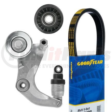 3339 by GOODYEAR BELTS - Serpentine Belt Drive Component Kit