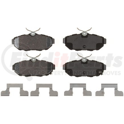 D1465 by BENDIX - CQ Disc Pad Set