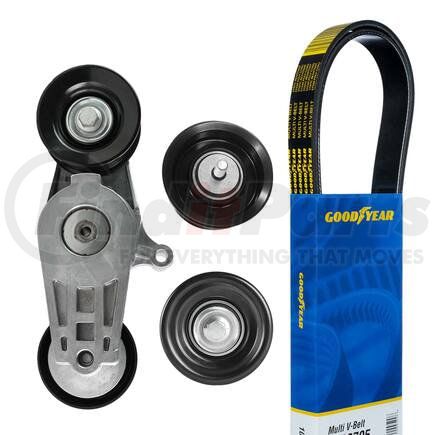 5009 by GOODYEAR BELTS - Serpentine Belt Drive Component Kit