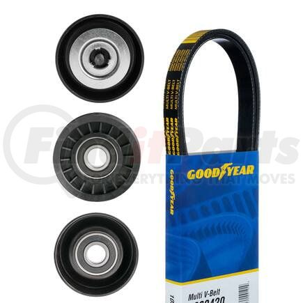 5028 by GOODYEAR BELTS - Serpentine Belt Drive Component Kit