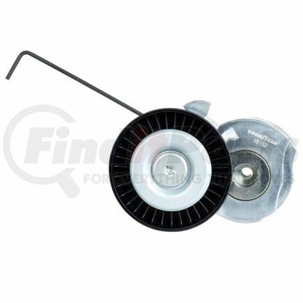 55152 by GOODYEAR BELTS - Accessory Drive Belt Tensioner Pulley - FEAD Automatic Tensioner, 2.99 in. Outside Diameter, Thermoplastic