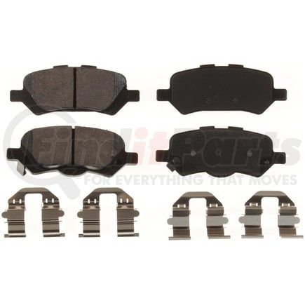 D1402 by BENDIX - CQ Disc Pad Set