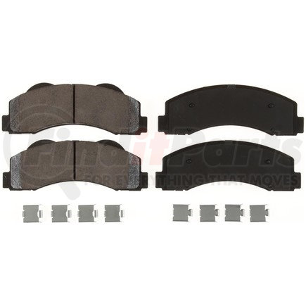 D1414 by BENDIX - CQ Disc Pad Set