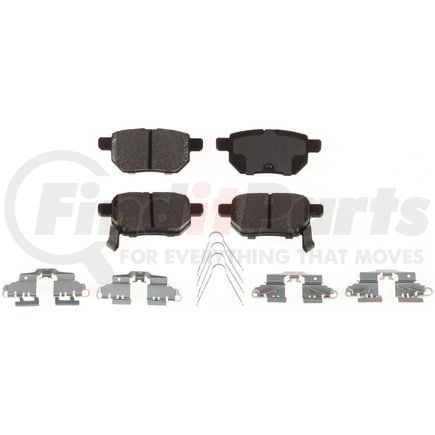 D1423 by BENDIX - CQ Disc Pad Set