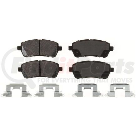 D1454 by BENDIX - CQ Disc Pad Set