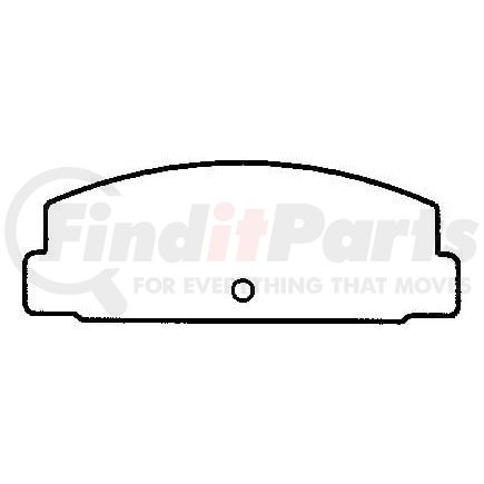 D283 by BENDIX - DISC PAD PKG