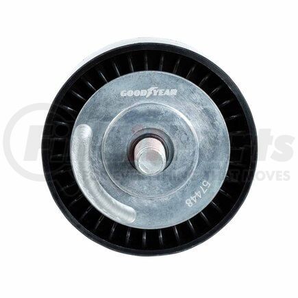 57448 by GOODYEAR BELTS - Accessory Drive Belt Idler Pulley - FEAD Pulley, 2.75 in. Outside Diameter, Thermoplastic