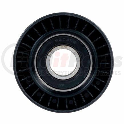 57569 by GOODYEAR BELTS - Accessory Drive Belt Idler Pulley - FEAD Pulley, 2.55 in. Outside Diameter, Steel