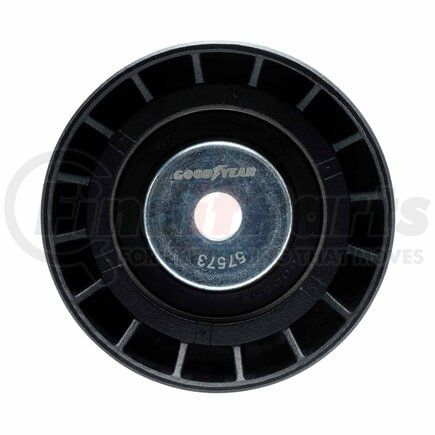 57573 by GOODYEAR BELTS - Accessory Drive Belt Idler Pulley - FEAD Pulley, 2.75 in. Outside Diameter, Thermoplastic