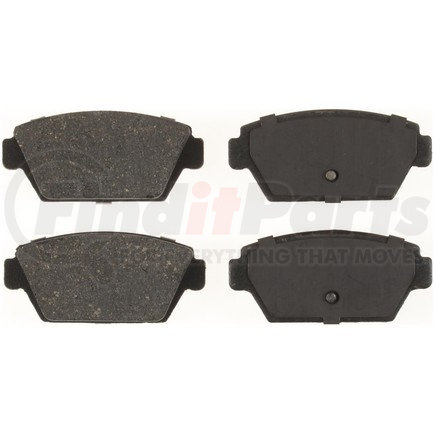 D329 by BENDIX - CQ Ceramic Brake Disc Pad Set, Rear