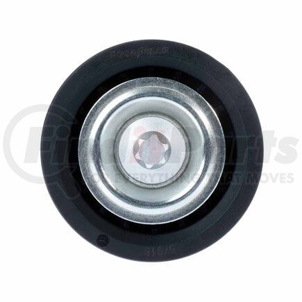 57918 by GOODYEAR BELTS - Accessory Drive Belt Idler Pulley - FEAD Pulley, 2.42 in. Outside Diameter, Thermoplastic