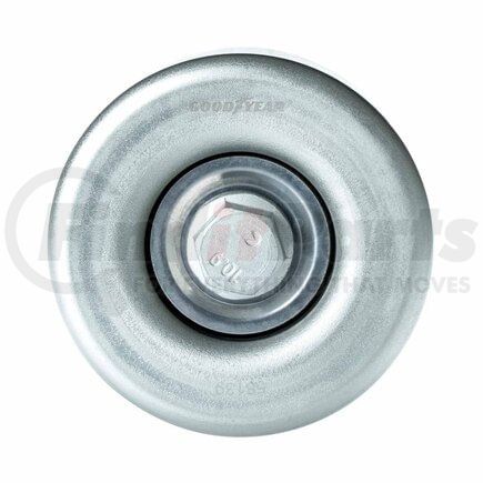 58139 by GOODYEAR BELTS - Accessory Drive Belt Idler Pulley - FEAD Pulley, 2.95 in. Outside Diameter, Steel