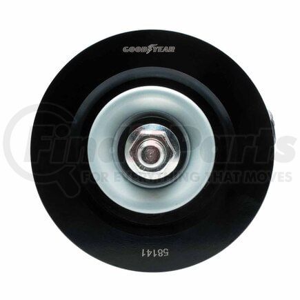 58141 by GOODYEAR BELTS - Accessory Drive Belt Idler Pulley - FEAD Pulley, 3.93 in. Outside Diameter, Steel