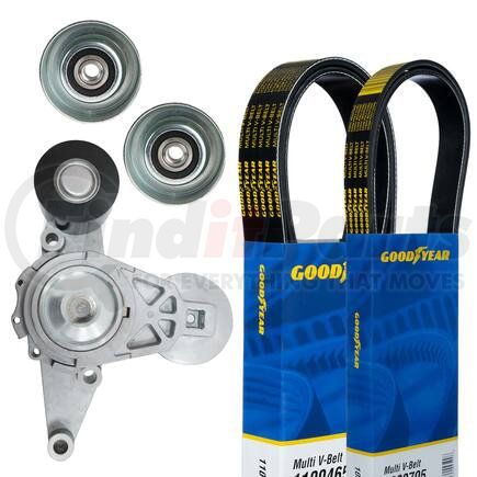 7011 by GOODYEAR BELTS - Serpentine Belt Drive Component Kit