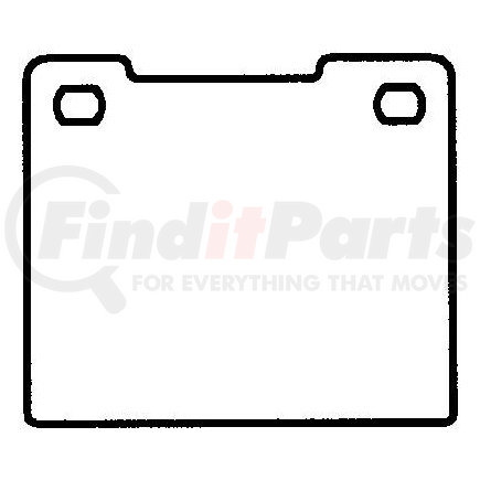 D44 by BENDIX - CQ CERAMIC PAD