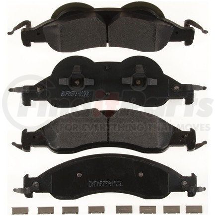 MKD1278FM by BENDIX - FLEET METLOK Disc Brake Pad Set