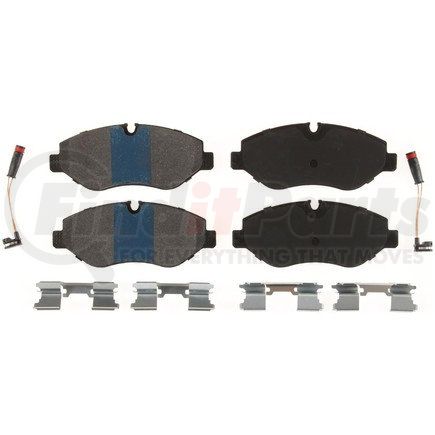 MKD1316 by BENDIX - FRONT SEMI METALLIC BRAKE PAD