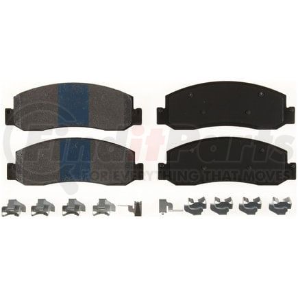 MKD1333 by BENDIX - FRONT SEMI METALLIC BRAKE PAD