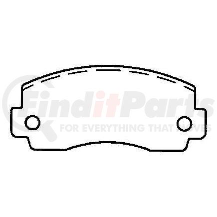 MKD136 by BENDIX - Pad Disc