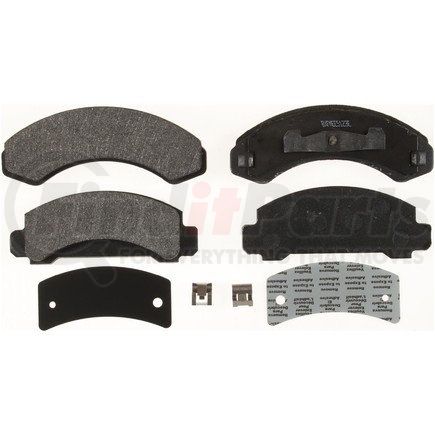 MKD205FM by BENDIX - FLEET METLOK Disc Brake Pad Set