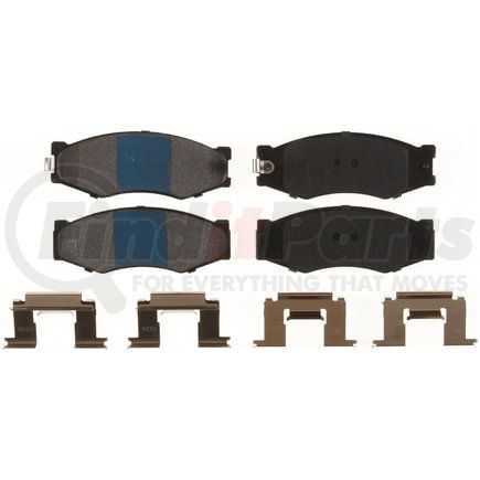 Bendix MKD266IQ Disc Brake Pad Set Semi-Met Disc Pad Set