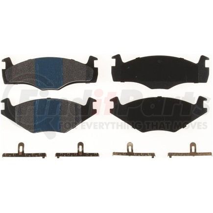 MKD280AIQ by BENDIX - Semi-Met Disc Pad Set