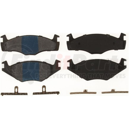 MKD280IQ by BENDIX - Semi-Met Disc Pad Set