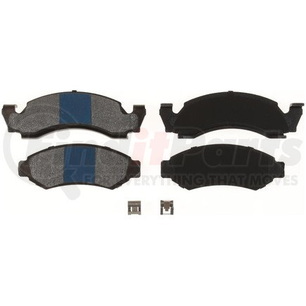 MKD375 by BENDIX - Disc Brake Pad Set - Front, Semi Metallic