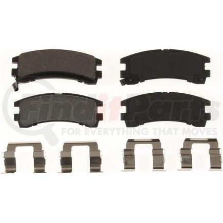 MKD401 by BENDIX - Disc Brake Pad Set - Semi Metallic