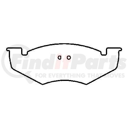 MKD416SUV by BENDIX - DISC PAD PKG