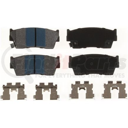 Bendix MKD418IQ Disc Brake Pad Set Semi-Met Disc Pad Set