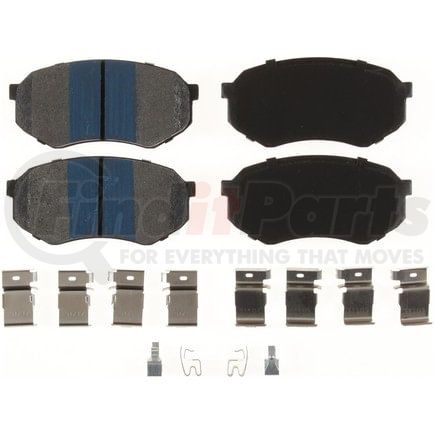 MKD433A by BENDIX - Disc Brake Pad Set - Semi Metallic