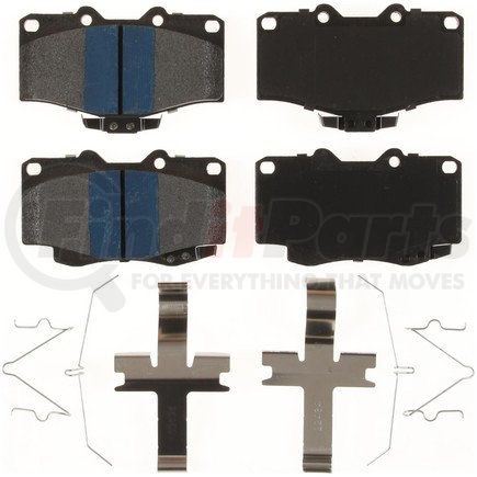 MKD436A by BENDIX - Disc Brake Pad Set - Semi Metallic