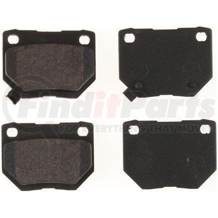 MKD461 by BENDIX - Disc Brake Pad Set - Semi Metallic