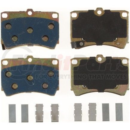 MKD466 by BENDIX - Semi-Met Disc Pad Set