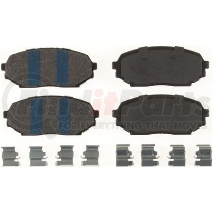 Bendix MKD468IQ Disc Brake Pad Set Semi-Met Disc Pad Set