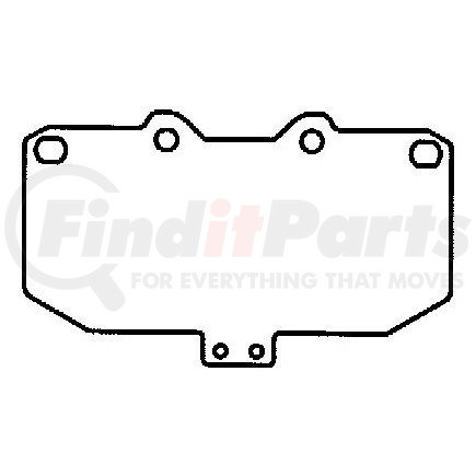 MKD460IQ by BENDIX - Semi-Met Disc Pad Set