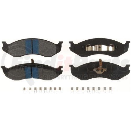 MKD477 by BENDIX - Disc Brake Pad Set - Semi Metallic