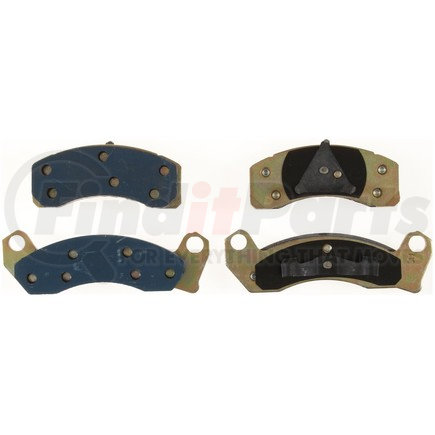 MKD499 by BENDIX - Disc Brake Pad Set - Semi Metallic