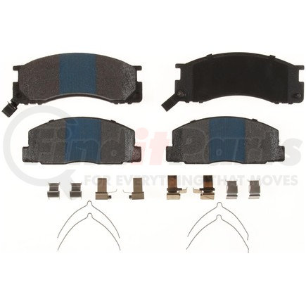 MKD500IQ by BENDIX - Semi-Met Disc Pad Set