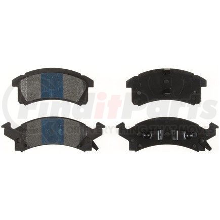 MKD506 by BENDIX - Disc Brake Pad Set - Semi Metallic