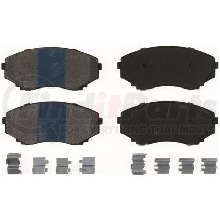 MKD551 by BENDIX - Disc Brake Pad Set - Semi Metallic