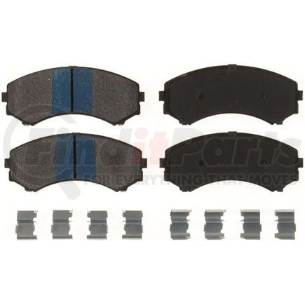 MKD550 by BENDIX - Disc Brake Pad Set - Semi Metallic